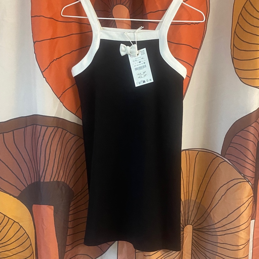 NWT ZARA bow tank dress